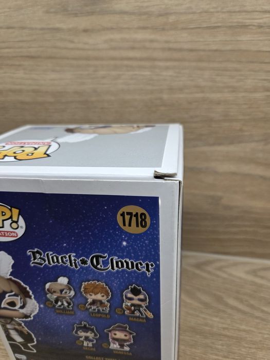Funko Pop William Black Clover