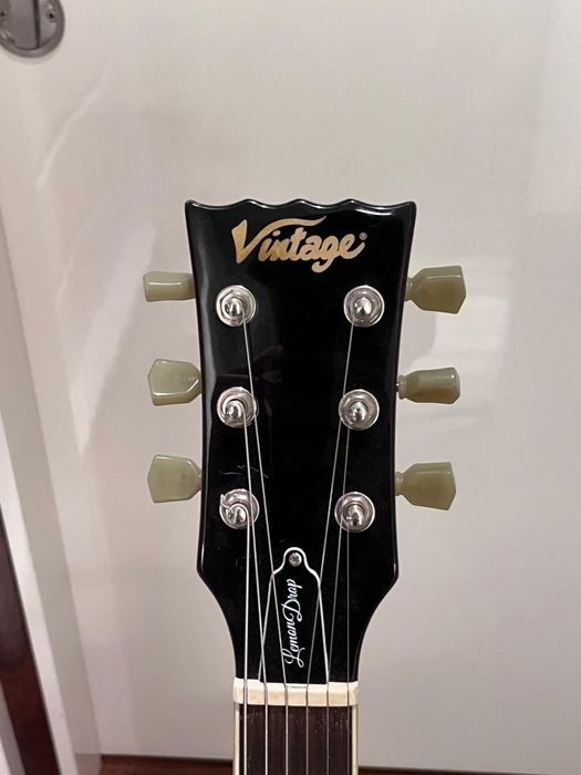 Guitarra vintage modelo lespaul v100PGM