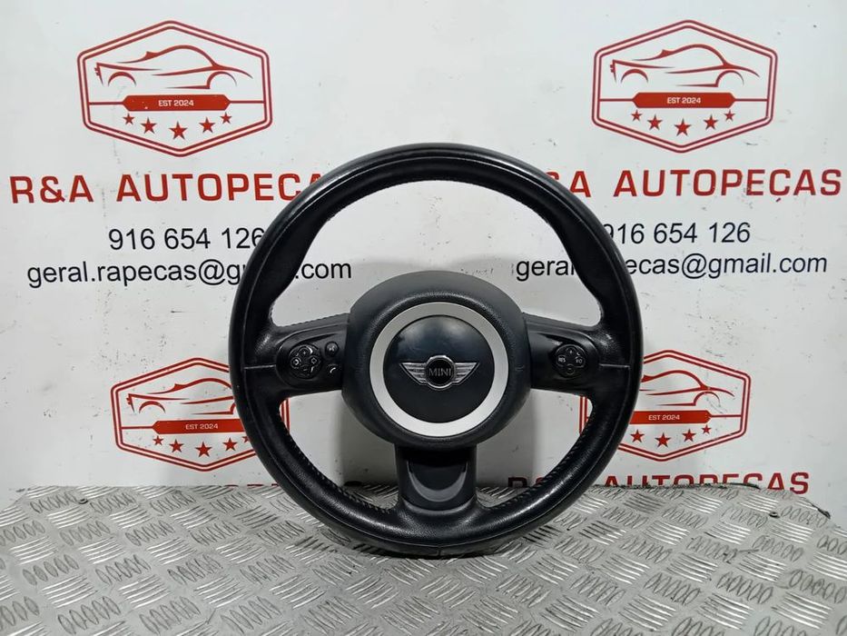 Volante Completo Multifunções Airbag Mini Cooper One D S R55 R56 R57