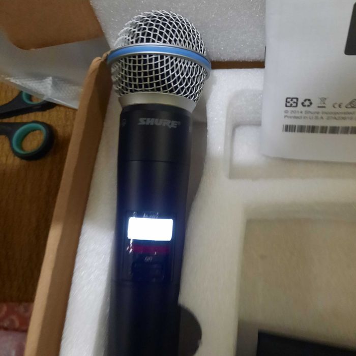 Радіосистема Qlxd24 Shure beta sm58