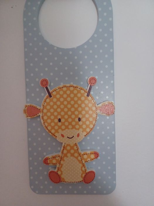 Marcador infantil de porta
