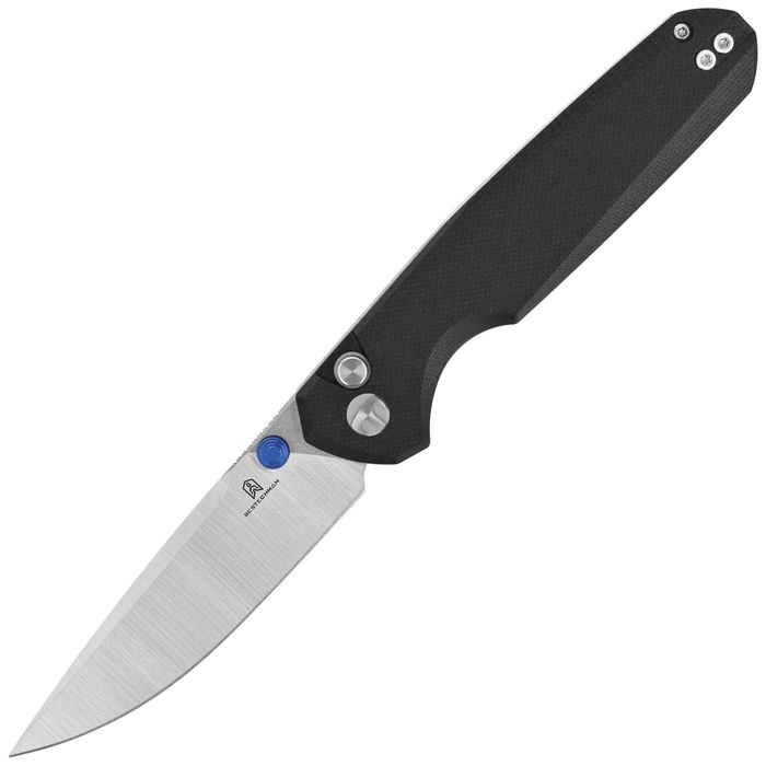Nóż składany Bestechman Velix Black G10, Satin/Stonewashed (BMK07A)