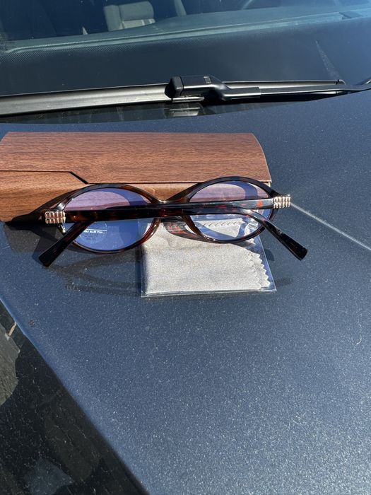 Окуляри для зору антиблікове покриття міу міу miu zara леопард очки