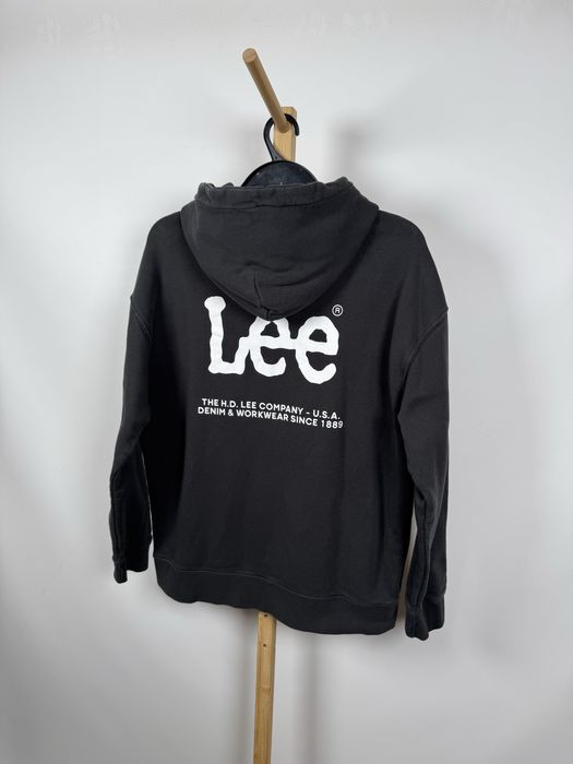 Lee czarna bluza z kapturem M