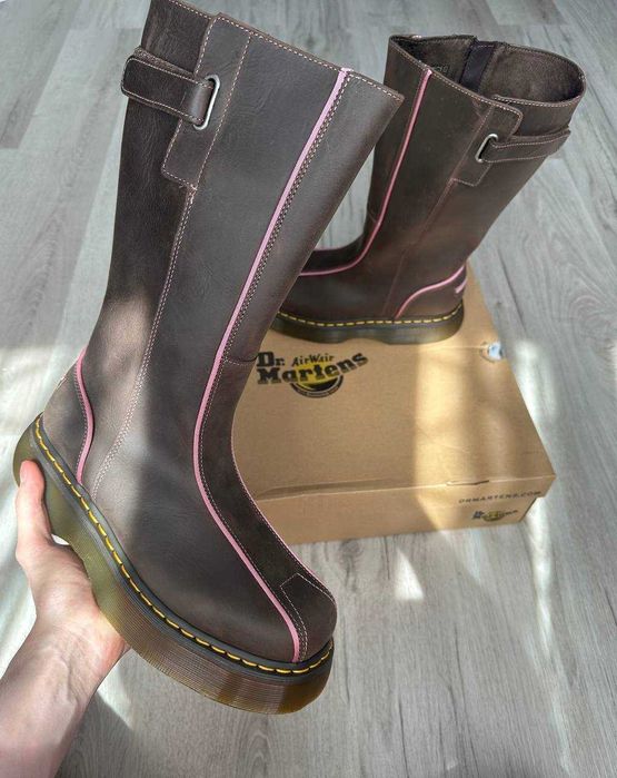 Glany Buty Za kostkę Dr. Martens Martensy buzz hi dark brown rozmiar 42 EU