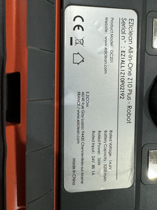 Robot sprzątający EziClean All in one Z10 Plus