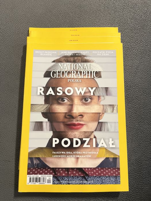 National Geographic 2018 (kwiecien, sierpien, wrzesień, grudzień)