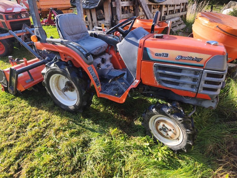 Kubota traktorek głębogryzarka