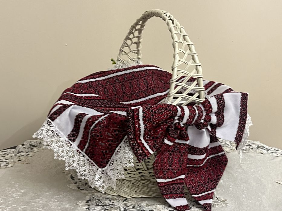 Набір для пасхального кошика (чохол + бантик + покривало)