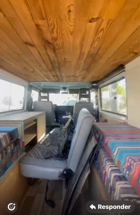 Campervan Mercedes Benz mb100 legalizada