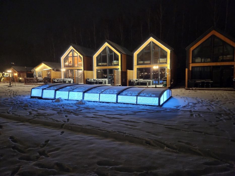 Noclegi Domki Premium 13-stoosobowe obok Suntago, wieczory panieńskie