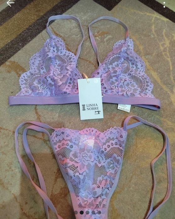 Conjunto lingerie Linha Nobre