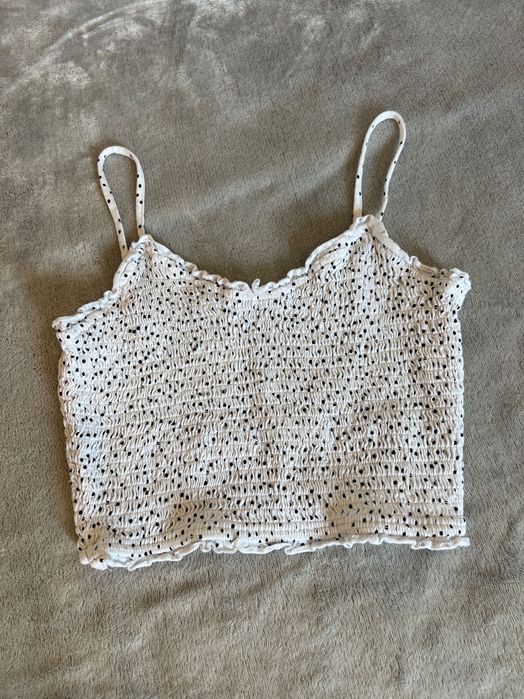 Top / bluzka / koszulka / crop top na ramiączkach