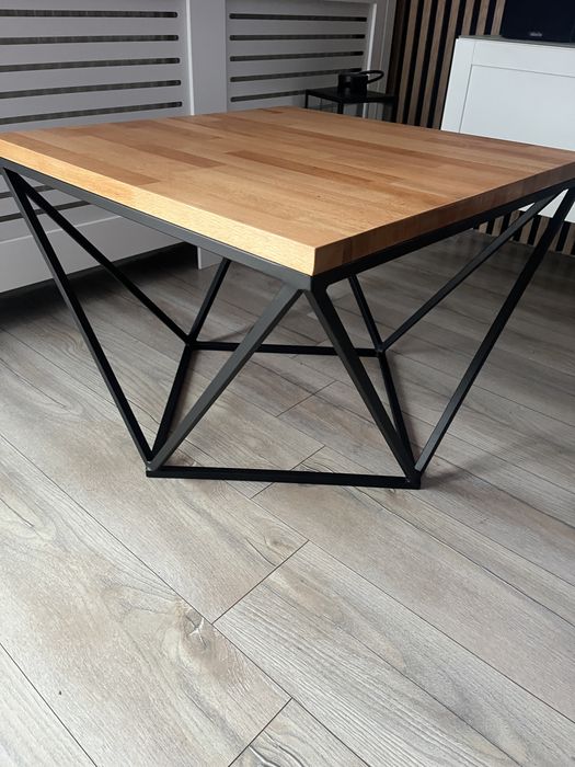 Stolik kawowy loft drewniany
