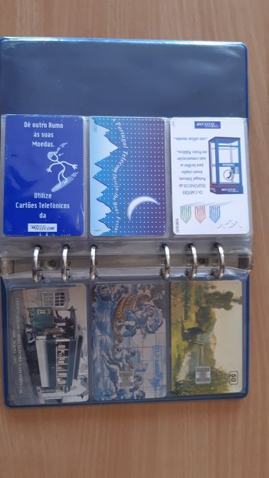 Cartões telefónicos da década de 90