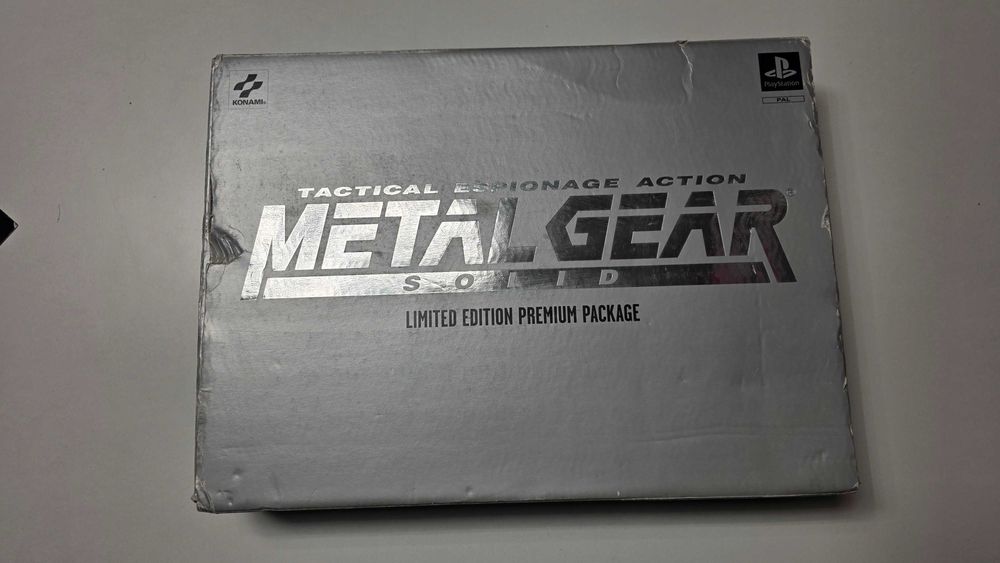 PSX Metal gear solid premium package pudełko