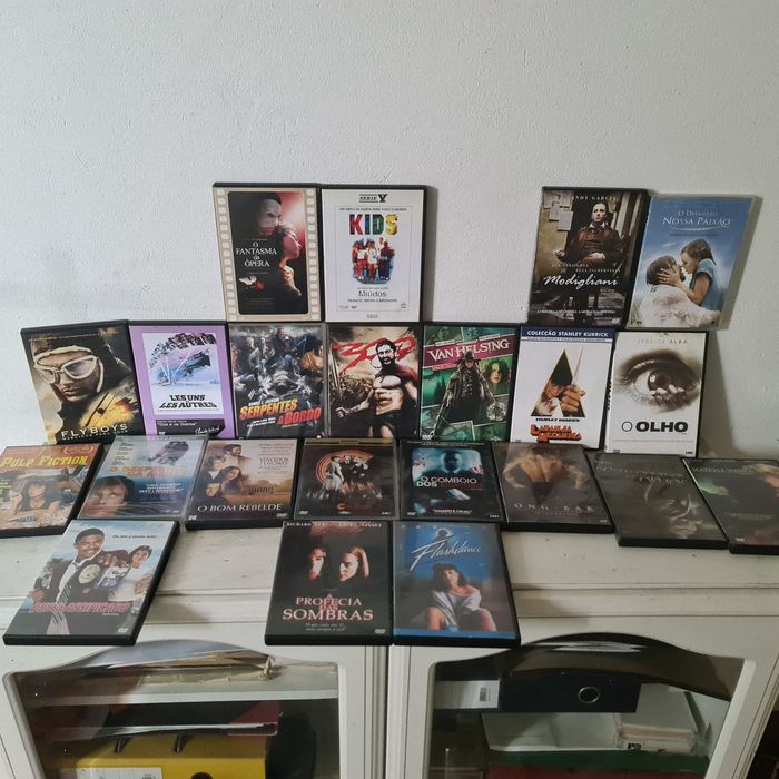 Vendo conjunto DVD