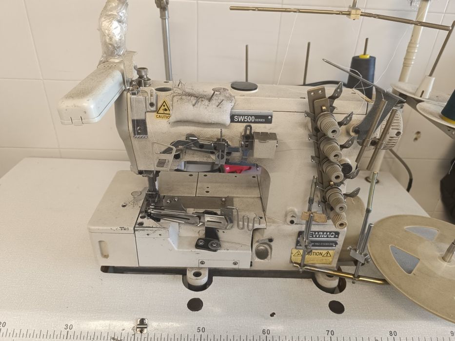 Máquina de clorete e recobrimento Sewmaq