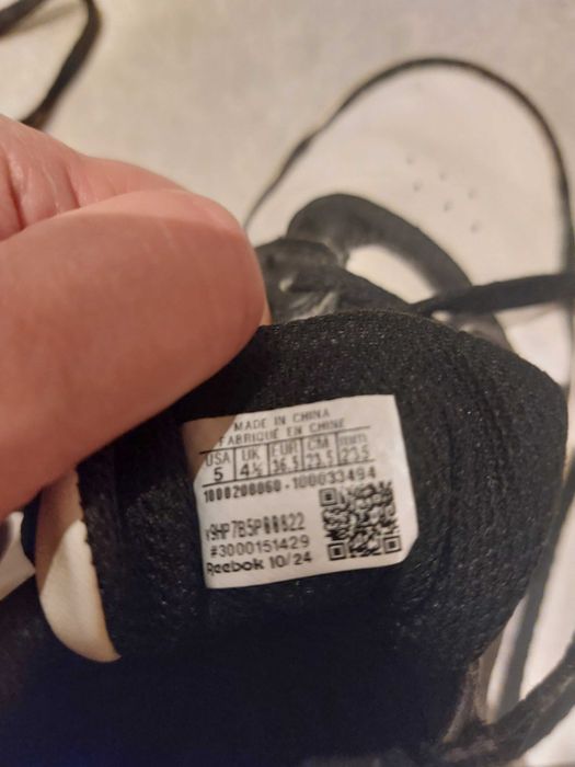 Chłopięce buty Reebook rozmiar 36,5