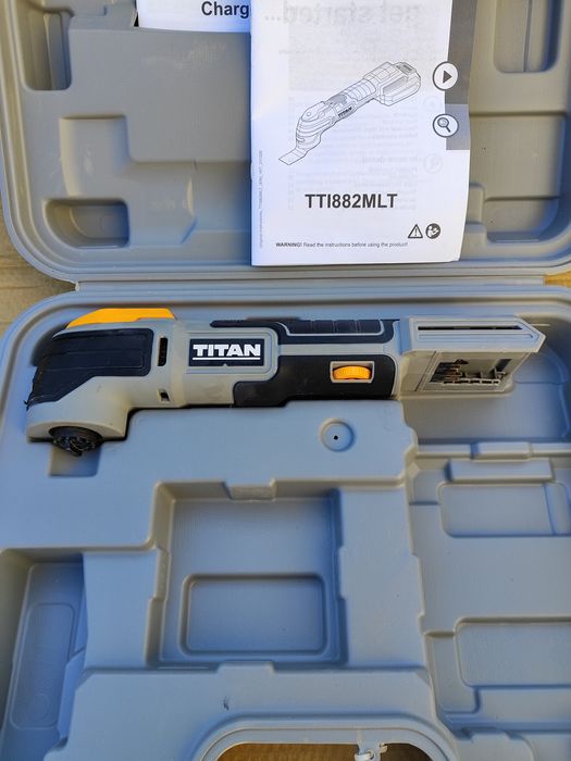 Urządzenie wielofunkcyjne Multitool Titan 18v
