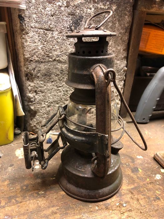 Lampka naftowa rowerowa