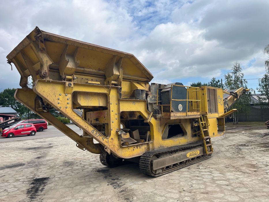 Kruszarka szczękowa  Keestrak  B-3 Argo  Sandvik Metrotrak