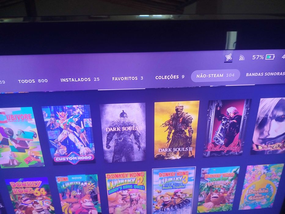 Steam Deck LCD 512 GB + 2 Cartões SD 512GB + Dock + Comando64739082527873124