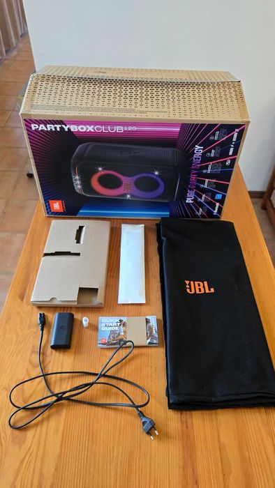 Coluna JBL Party Box Club 120 com garantia
