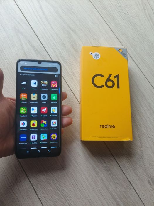 Realme c61 wersja 6+4/256 Nowa cena