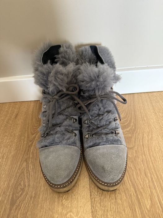 Botki na platformie wojas 38