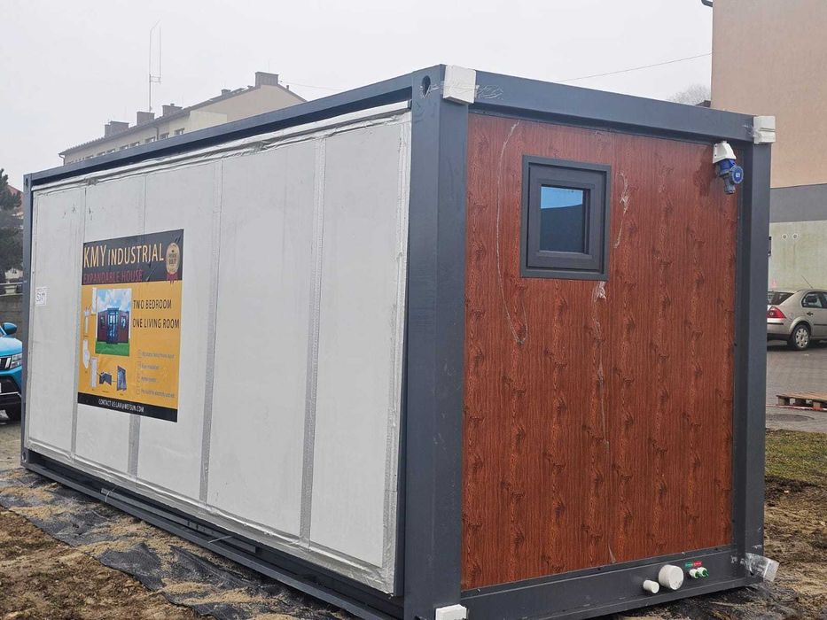 domek rozkładany kontenerowy mieszkalny letniskowy biuro usługowe