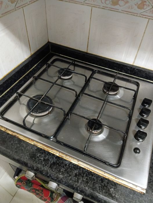 Placa á gás + 2 garrafas