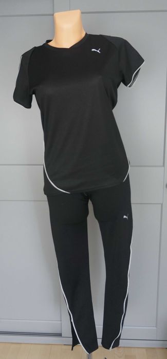 Nowy zestaw dres PUMA (legginsy + 2 koszulki) rozmiar M.
