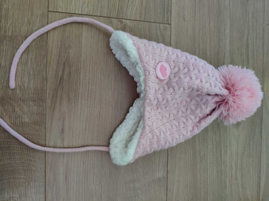 Zestaw ubrań świąteczno - zimowy dla   dziewczynki 68 + czapka zimowa