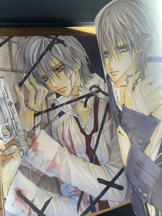 Арт-бук Last night Vampire Knight Аніме Лицар Вампір,Vampire Knight