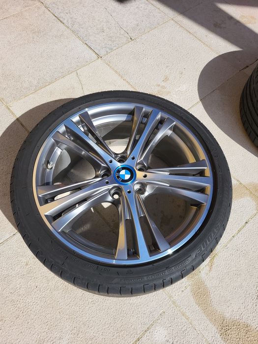 Jantes originais BMW 19" Orbit  Grey com bridgestone Potenza