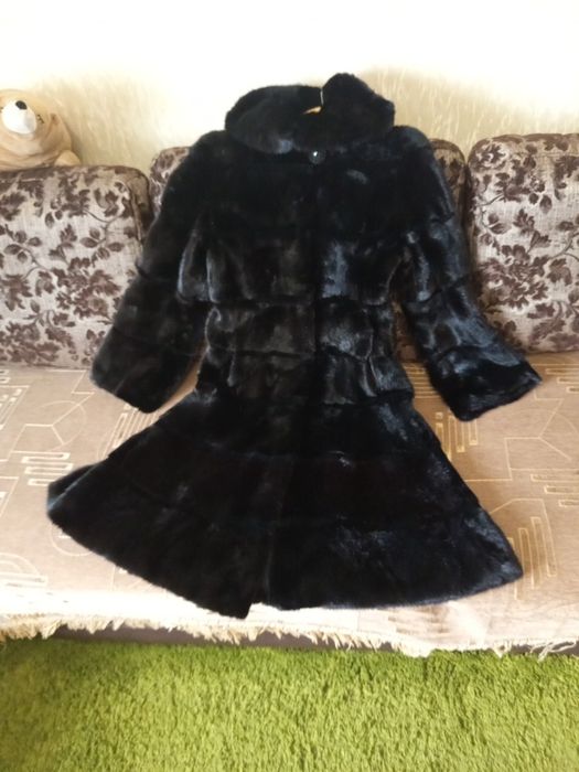 Шуба из натуральной норки