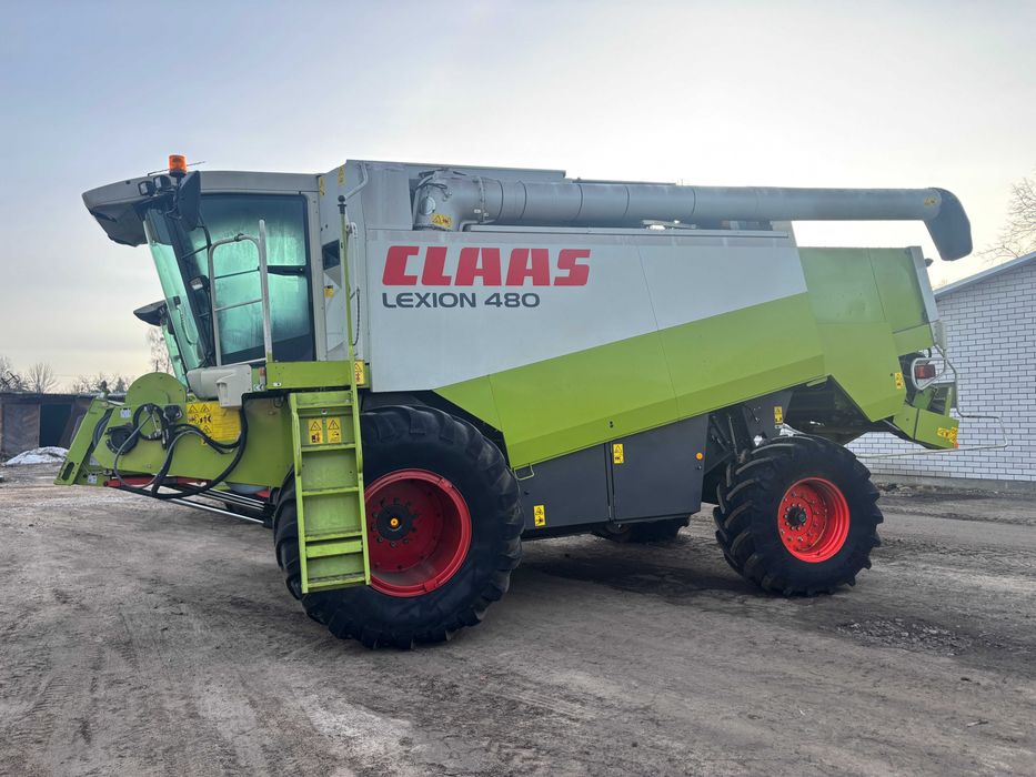 Claas Lexion 480 з Європи