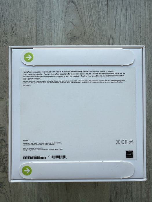 Aplle HomePod2 Midnight MQJ73LL