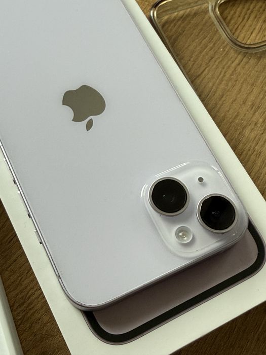 APPLE iPhone 14 5G 128GB 6.1" Fioletowy idealny pudełko nie pro 15 16 17 czy 18 plus maxi