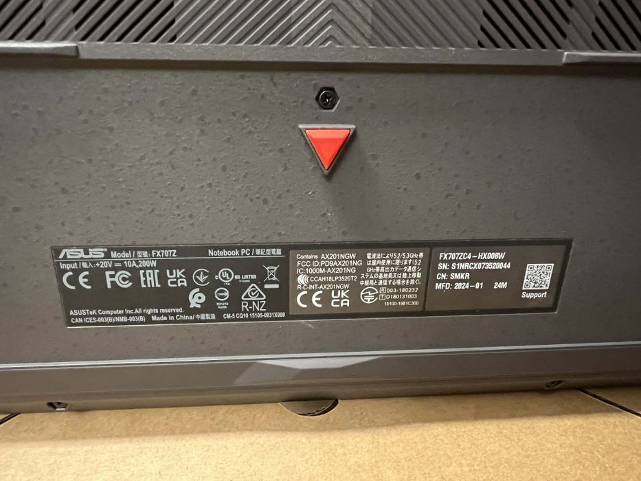 Laptop ASUS TUF Gaming F17