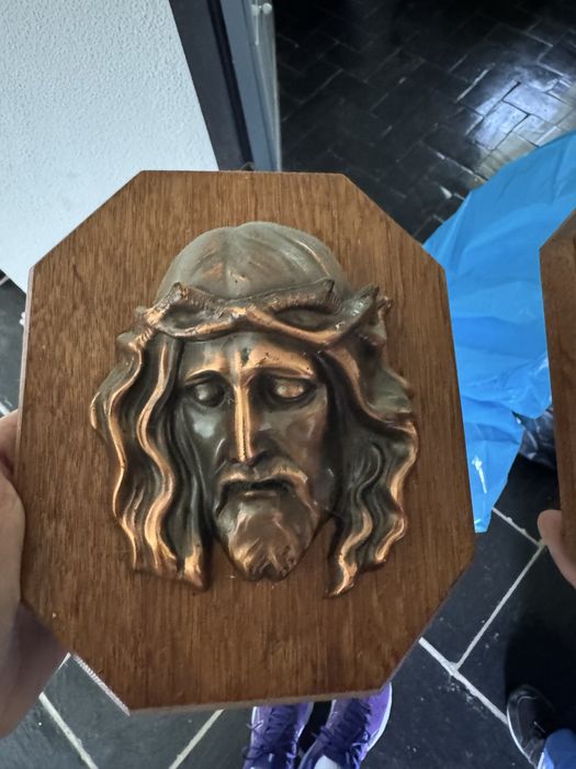 Figuras maria e jesus