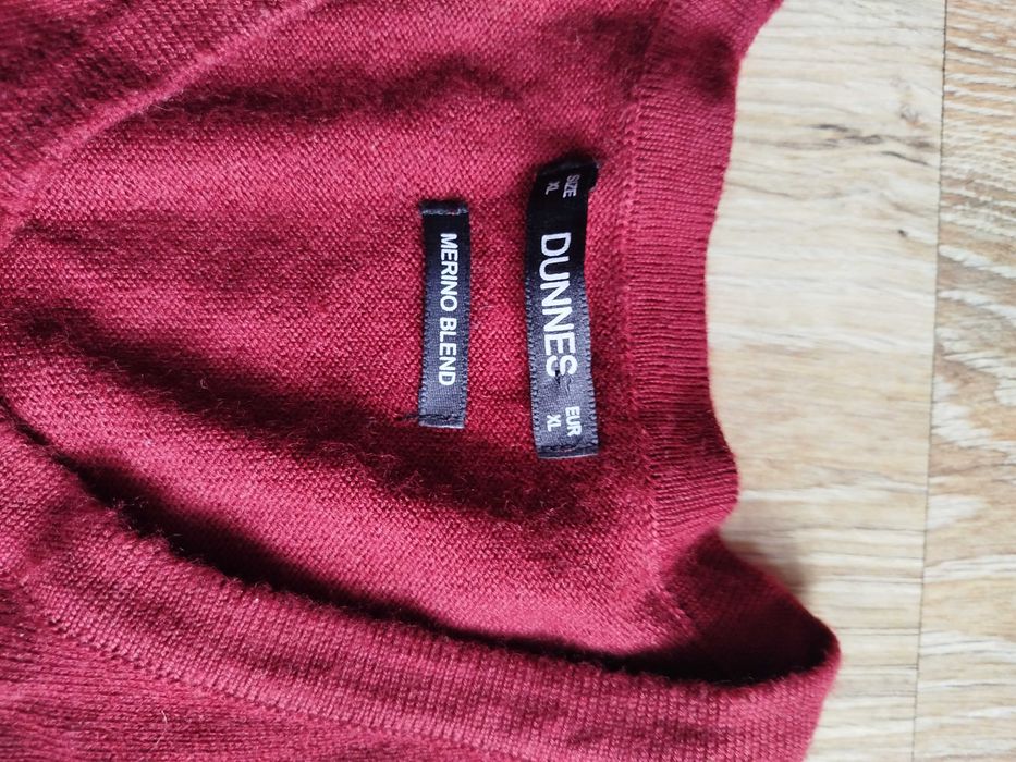 Sweter męskie z wełną merynosa Dunnes