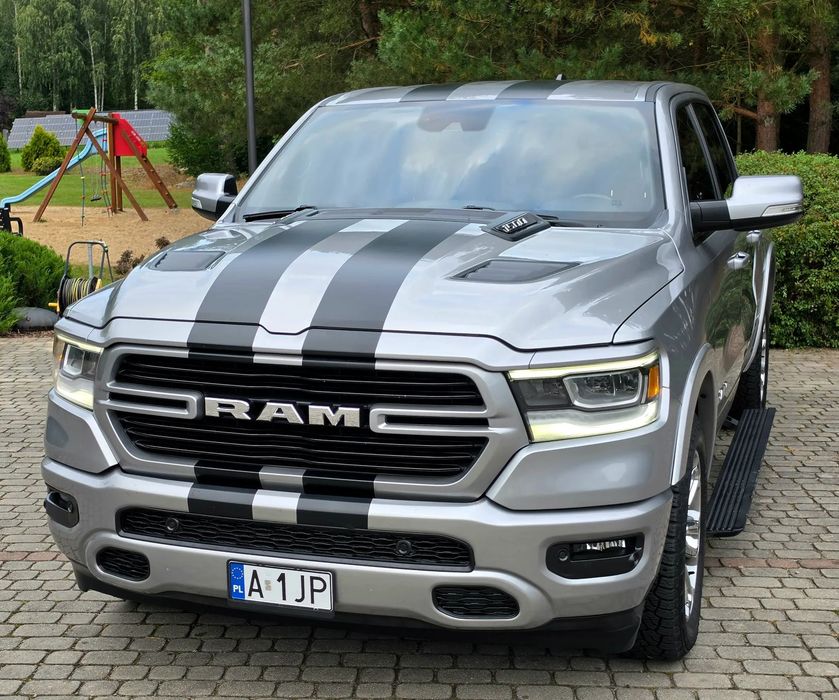 RAM 1500 3.0TDi-260Koni LARAMIE Long Wentyle Bi-Xenon Zadbany Zamiana FullOpcja
