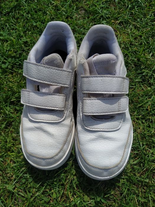 Białe Białe Adidasy na rzepy 30  na rzepy 30