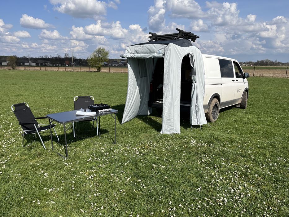 Namiot kempingowy na klape VW T6 kabina prysznicowa California