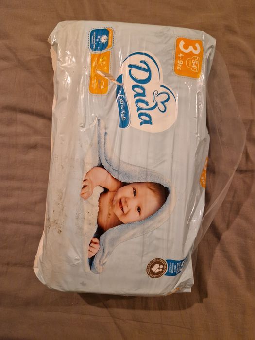 Pampersy DADA extra soft 3 4-9kg 54 sztuki