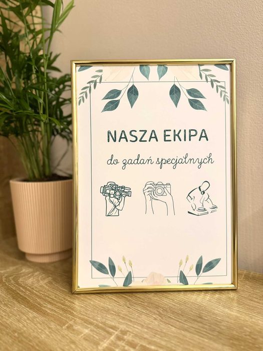 Nasza ekipa do zadań specjalnych - dekoracja na wesele [bez ramki]