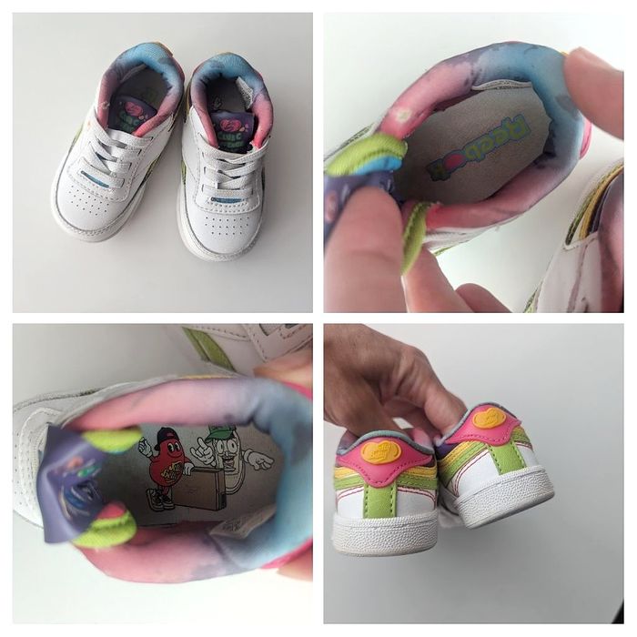 Кросівки reebok jelly beans 19.5-20 розмір