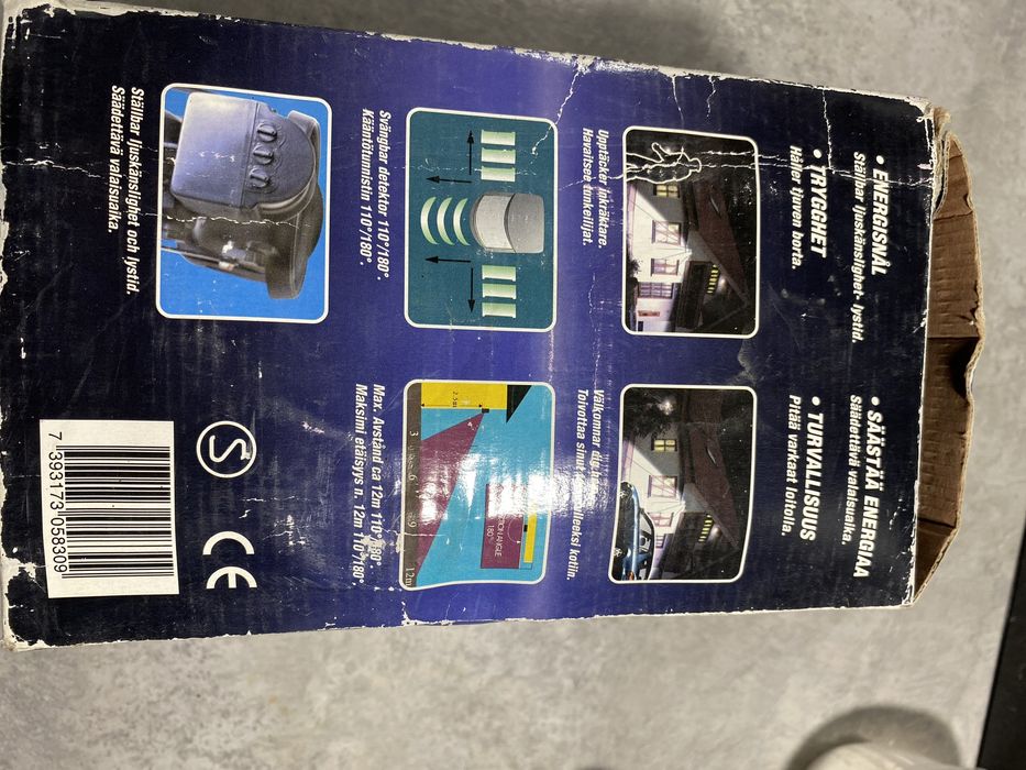 Два прожектора галогенных500W с датчиком движения